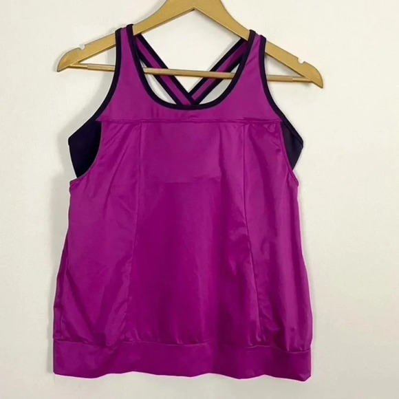 Prana Purple Exercise Top - Picture 2 of 12